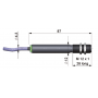 Optris CS LT, Termometru compact in infrarosu, 15:1, domeniu masurare temperatura [-50 .. 1030°C]