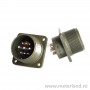 Amphenol MS3102E20-18P, Conector panou 9 contacte tata