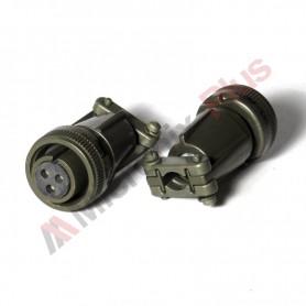 Amphenol MS3106F14S-7S, Conector cablu 3 contacte mama