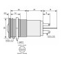 LED Indicator Ø22mm, 24Vdc/ac, IP67, CML