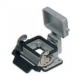 ILME CHI 16LS, Bulkhead mounting housing, with 1 lever, with metal cover