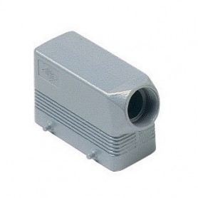 ILME CHO 16, Carcasa cablu cu 4 stifturi pentru conector rectangular marime "77.27", intrare laterala Pg21