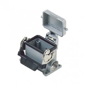 ILME MHP 06LS20, Surface mounting housing, with 1 lever, M20 cable entry, with metal cover