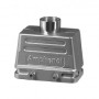 Amphenol C146 10G016 600 1, Carcasa conector cablu, iesire sus Pg21, 4 stifturi, profil scurt