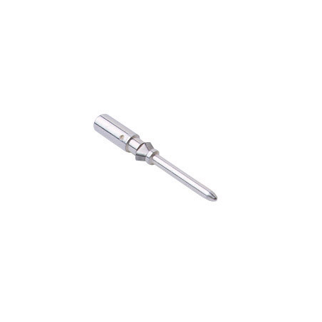 ILME CDMA 1.0, male crimp contact, 10 A, turned silver plated, wire cross section 1 mm², AWG 18
