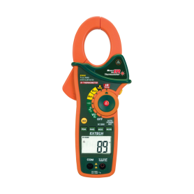 Extech EX 830, 1000A True RMS AC/DC Clamp Meter with IR Thermometer