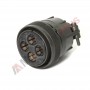 Amphenol MS3106F36-5S, Connector plug, 4 female contacts (150A)