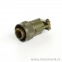 Amphenol MS(97B)4106F14S-6P, Conector cablu 6 contacte sertizabile tata