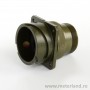 Amphenol MS(97B)4100A28-22PZ, Conector panou 6 contacte sertizabile tata, pana la 80A