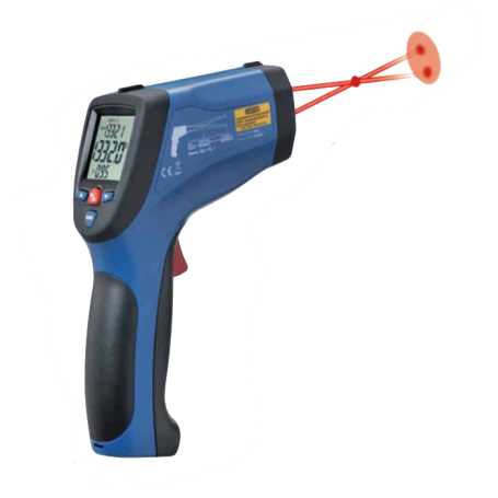 CEM DT8868, Professional Infrared thermometer, 50:1, 1200°C