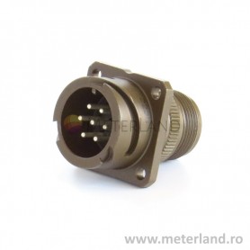 Amphenol MS(97B)3100A16S-1P, Conector panou 7 contacte tata