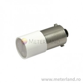 Bec miniatura cu LED alb rece, 28Vcc/ca, soclu BA9s, CML 1880245W