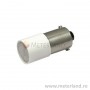 Bayonet White LED Lamp for Signalisation, 28Vdc/ac, Socket BA9s, CML 1880245W