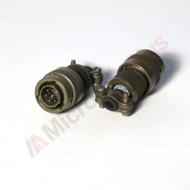 Amphenol 62IN-16F-10-6P, conector circular de cablu, 6 contacte tata