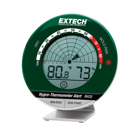 Extech RH35, Desktop Hygro-Thermometer Alert