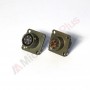 Amphenol 62IN-12E-10-6S, conector circular de panou, 6 contacte mama