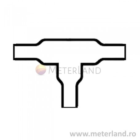 Raychem 301A022-25/225-0, manson termocontractabil tip T, cu adeziv