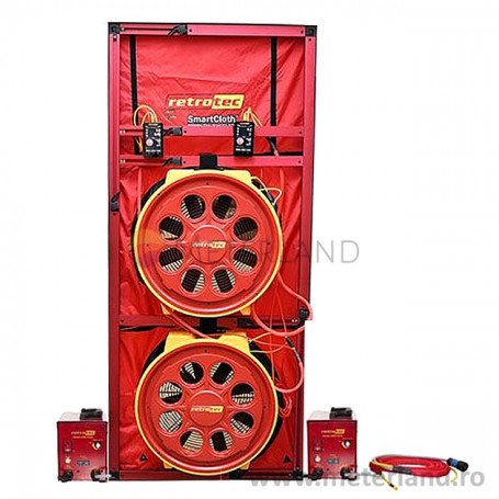 Retrotec EU6210X-E, High Flow Dual Blower Door System