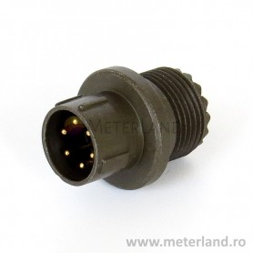 Amphenol MS108137, insertie pentru conector circular de cablu 62IN-56T-10-6P, 6 contacte tata