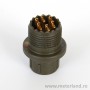 Amphenol MS108137, Connector plug insertion only for 62IN-56T-10-6P, 6 contacts