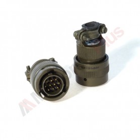 Amphenol 62IN-16F-12-10P, Connector Plug, 10 male contacts