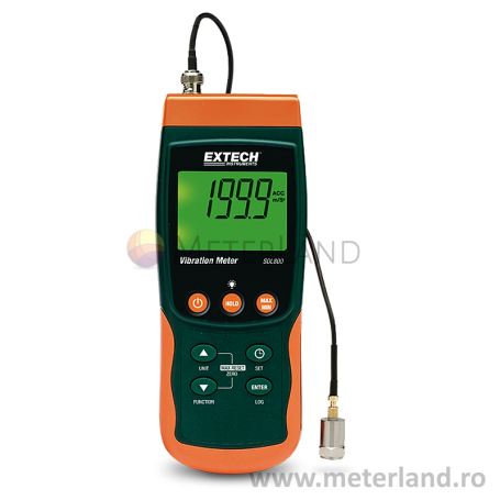 Extech SDL800, Vibration Meter and Datalogger, 793950438015