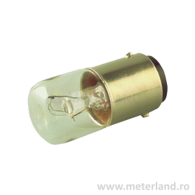 Bayonet Incandescent Lamp for Signalisation, 24V 5W, BA15d