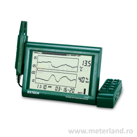 Extech RH520B, Termohigrometru cu inregistrare grafica si sonda detasabila, 793950455227