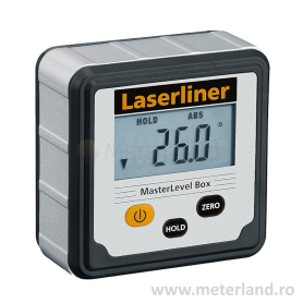 Laserliner 081.260A MasterLevel Box, Nivela electronica compacta 59x59mm