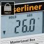 Laserliner 081.260A MasterLevel Box, Compact digital electronic spirit level 59x59mm, 4021563700226