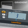Laserliner 081.270A DigiLevel Pro 40, Nivela electronica 40 cm cu laser si interfata Bluetooth, 4021563706471