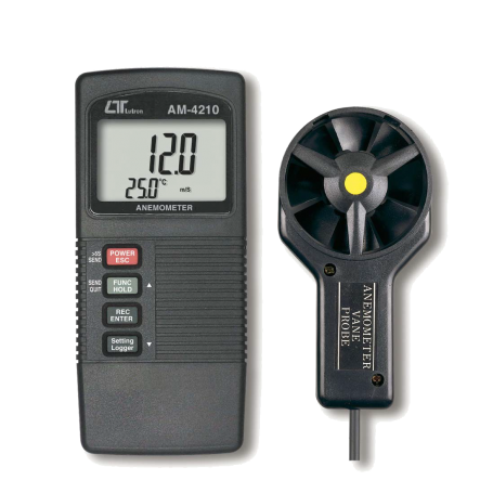 Lutron AM4210, Thermo Anemometer 25m/s