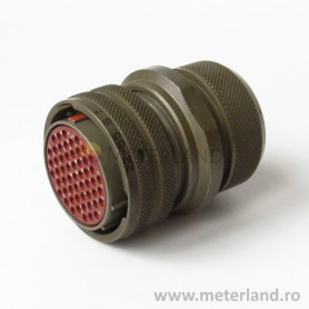 Deutsch 951-06R-22-55S-50-A805, Straight plug strain relief connector, 55 female contacts