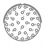 Amphenol PT07-SE-18-32P-SQ, conector circular de panou, 32 contacte sertizabile tata