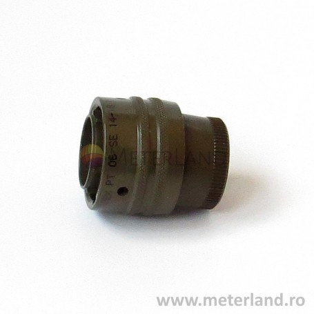 Amphenol PT06SE-14-18P, Connector Plug, 18 male crimp contacts