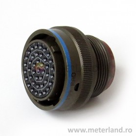Deutsch MS3476W20-41S, conector circular de cablu, 41 contacte cu sertizare, mama
