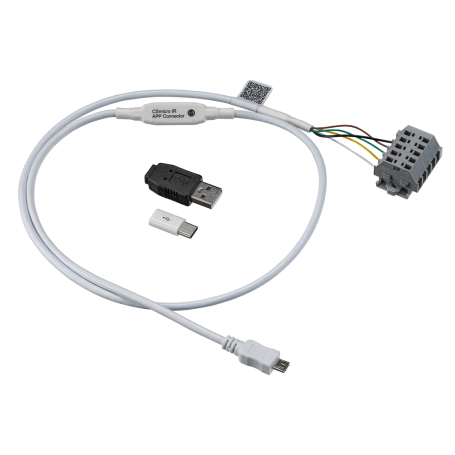 Optris ACCSMIAC, Interfata digitala USB-C, USB-A pentru senzori IR Optris CS