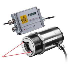 Optris CTLaser LT, Double laser spot pyrometer with temperature range [-50 .. 975°C]