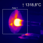 Optris PI 1M, Camera termografica pentru suprafete metalice, domeniu masurare (450 .. 1800°C)
