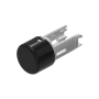 EAO 18-932.0, Lentila din plastic negru Ø7.5mm, fara LED , suport translucid, pentru seria 18 EAO