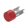 EAO 18-932.2, Lentila din plastic rosu Ø7.5mm, fara LED , suport translucid, pentru seria 18 EAO
