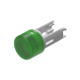 EAO 18-932.5, Lentila din plastic verde Ø7.5mm, fara LED , suport translucid, pentru seria 18 EAO