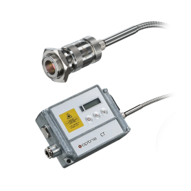Optris CTRatio 1M, Rugged fiber-optic ratio thermometer for non-contact temperature measurement [450 .. 3000°C]