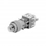 EAO 901-.000-00, Illuminated pushbutton actuator, mounting hole Ø16mm, 1NO+1NC gold contacts