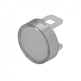 EAO 200-11x0-00, Plastic transparent lens, illuminative, holder translucent, for EAO Series 55 Ø18mm