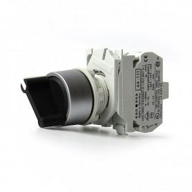 EAO 44-726.68, Actuator comutator rotativ cu 3 pozitii, actiune Mentinere-0-Revenire