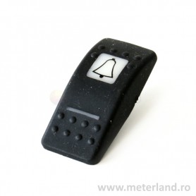 Carlingswitch (Carling Technologies) VVAAB5G-100, rocker actuator for Contura sealed switch illuminated, with symbol.